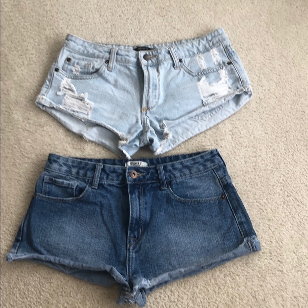 Forever 21  jean shorts - 2 pair